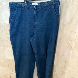 Abercrombie & Fitch Curve Love Wide Leg Jeans